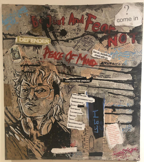 Untitled, first exhibition piece